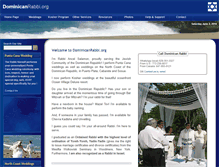 Tablet Screenshot of dominicanrabbi.org